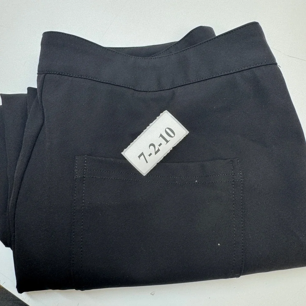 House of Harlow 1960 Pants Womens Size 10 Black Dark Academia Workwear